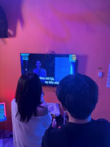 không gian photobooth tại địa điểm vui chơi giải trí AKang Thái Nguyên