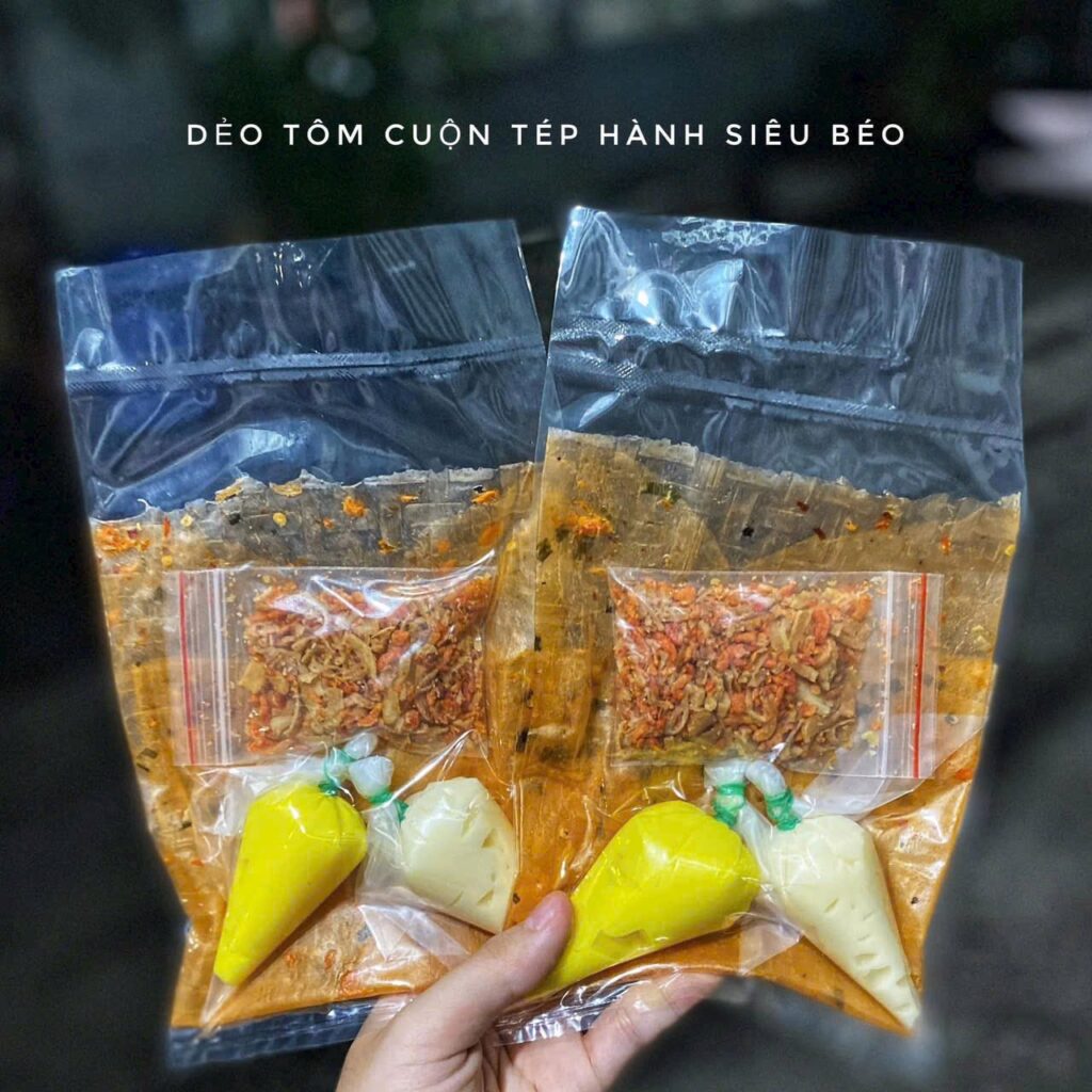 bánh tráng trộn ngon