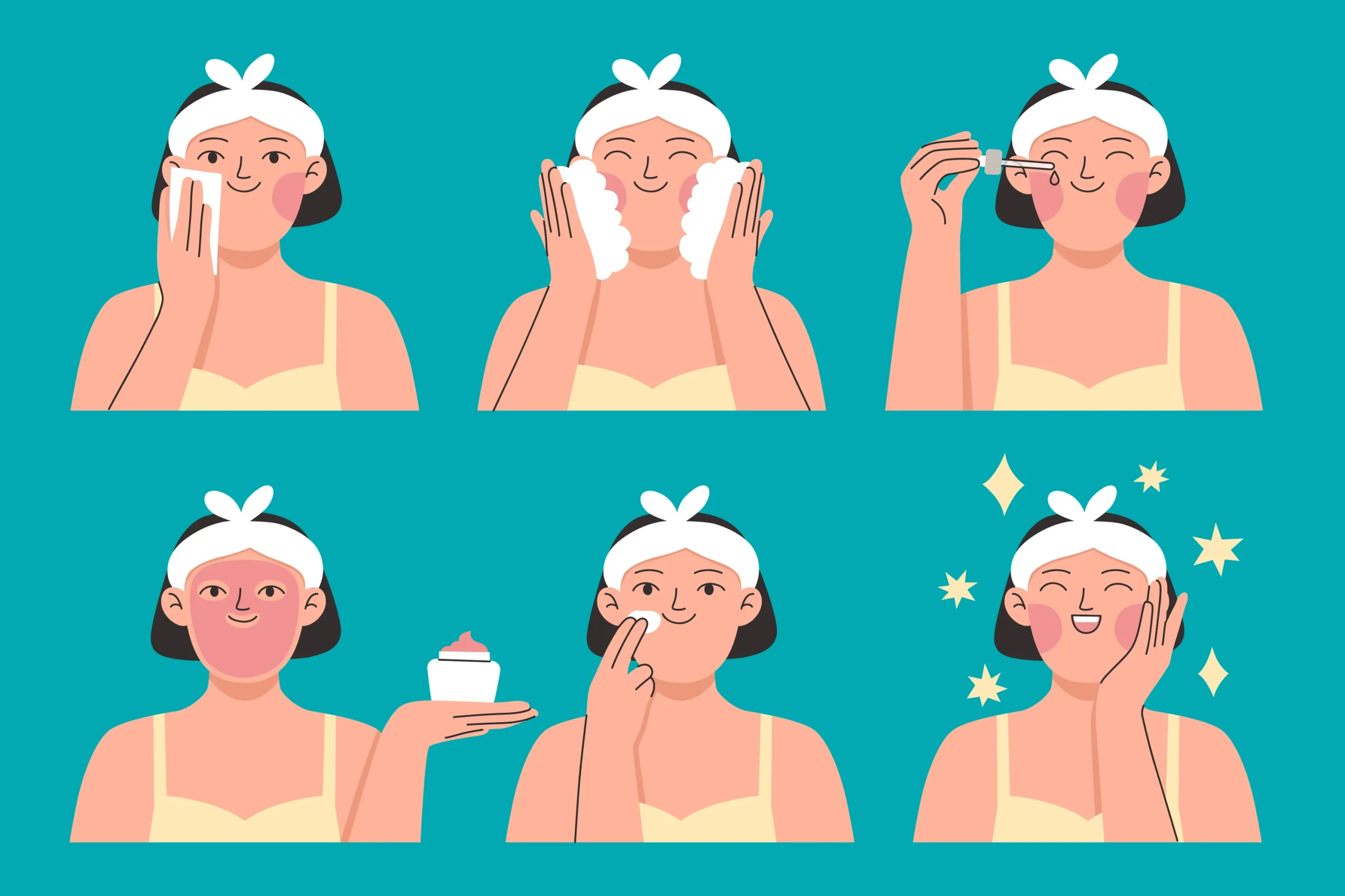 4 bước skincare cơ bản đúng cách cho người mới: Hướng dẫn đầy đủ từ A–Z