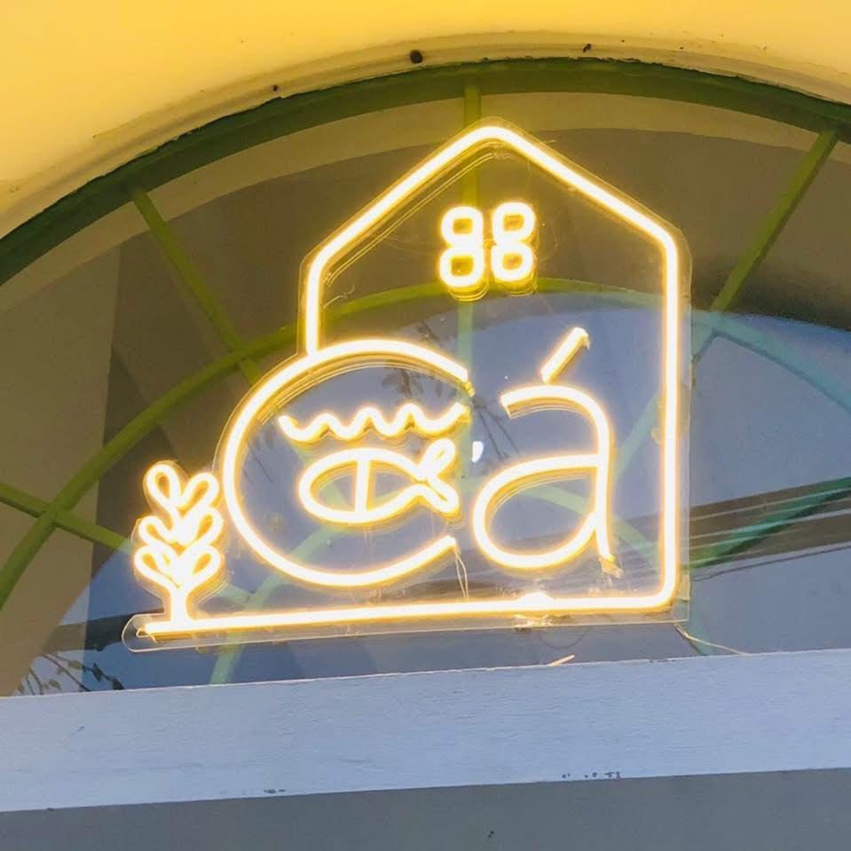 quán cafe Nhà Cá
