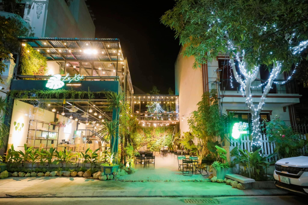 Quán cà phê workshop