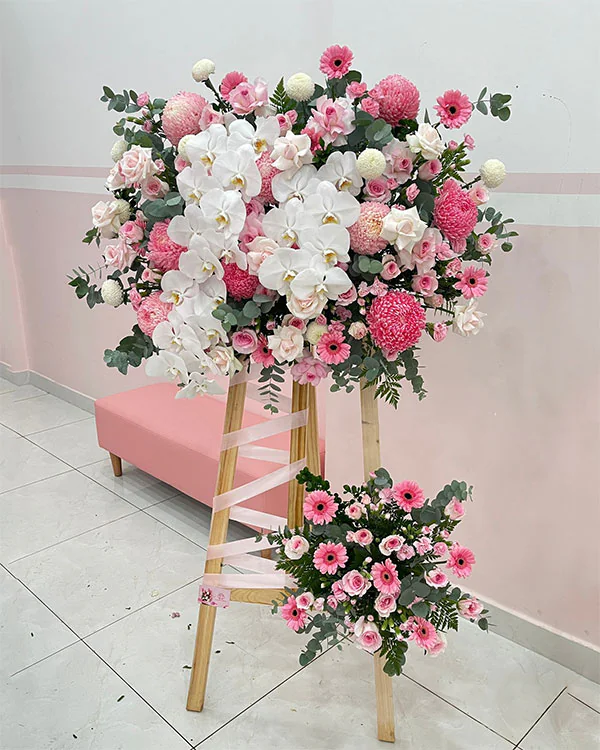 Hoa khai trương sang trọng