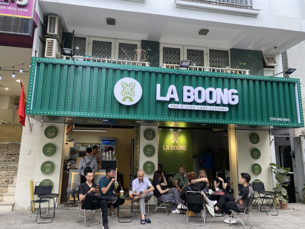 Cửa hàng trà ô long Laboong 72 Hoàng Văn Thụ Thái Nguyên