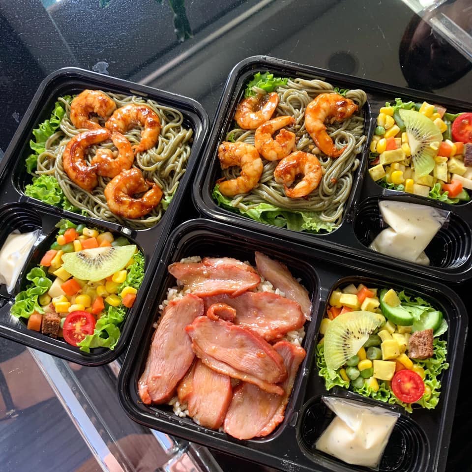 cơm trưa văn phòng healthy