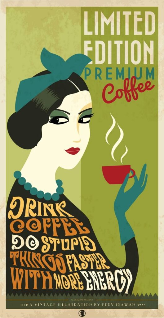 Coffee Vintage Poster