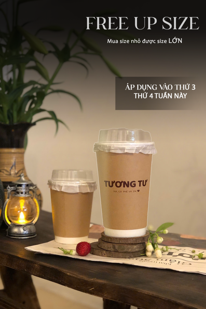  Free Upsize Thứ 4 siêu hời