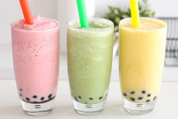 Các loại trà sữa trái cây
