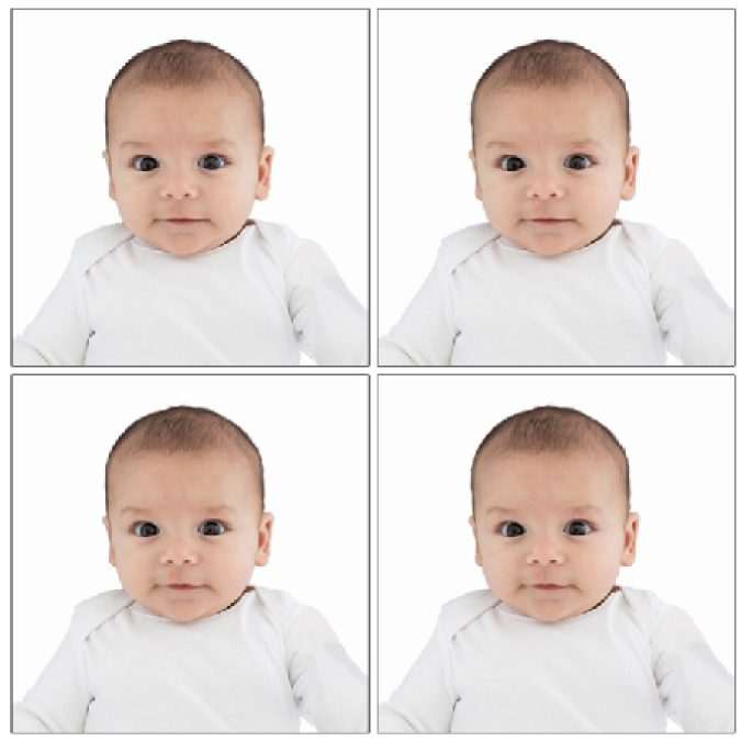 Chụp ảnh thẻ cho trẻ nhỏ đòi hỏi sự kiên nhẫn và kỹ thuật đặc biệt. Các studio chuyên nghiệp thường sử dụng ánh sáng LED dịu nhẹ và phương án chụp nằm để đảm bảo an toàn cho mắt trẻ, đồng thời tạo ra tấm ảnh đáp ứng đúng quy định làm giấy tờ.*