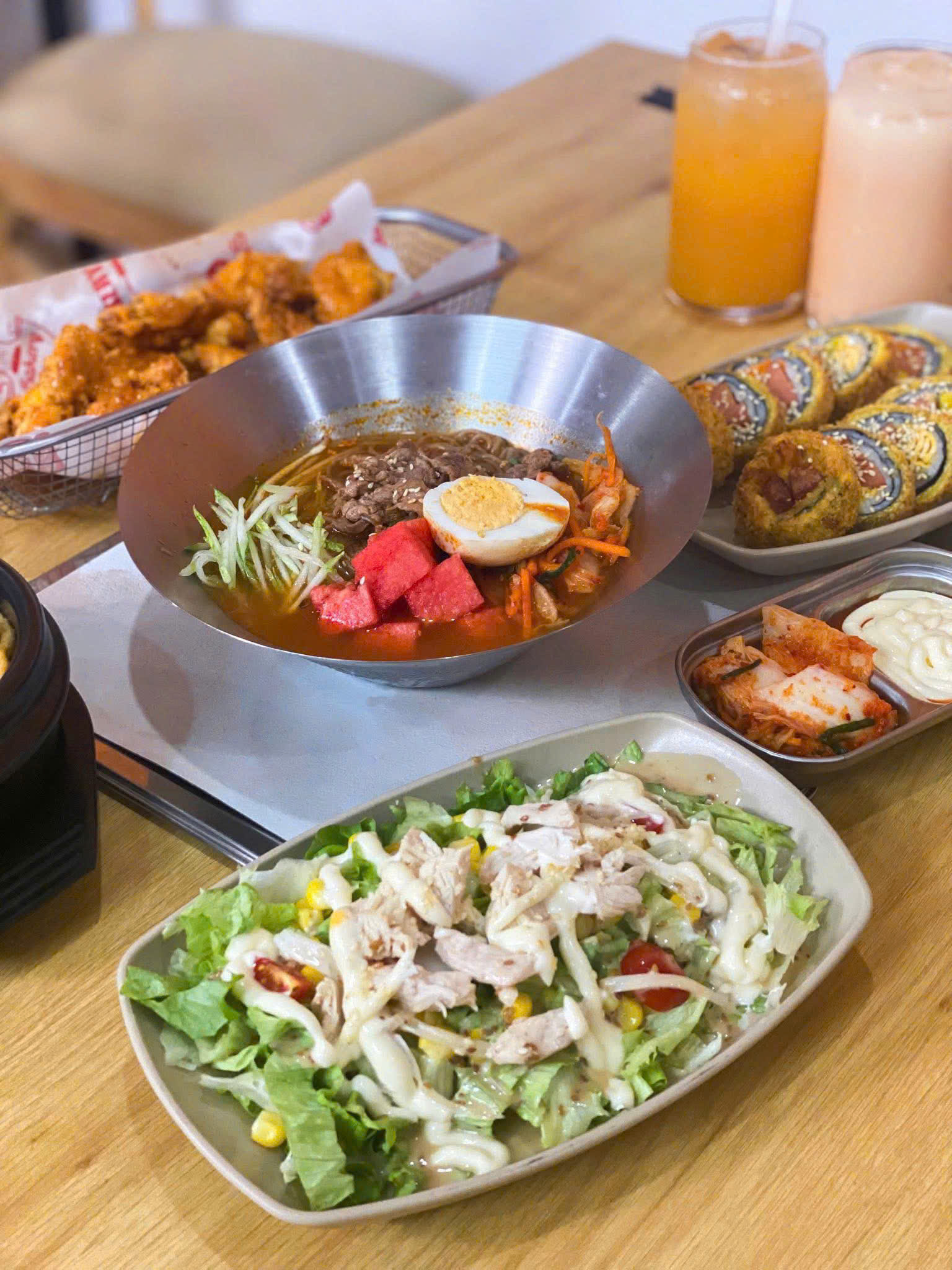 Quán Ăn Hàn Quốc Ngon Số 1 Thái Nguyên – HANUY FOOD & DRINK Chuẩn Vị